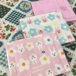 ガーゼマスク 女の子向き うさぎ 予約販売