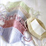 コットンで編んだ立体マスク（大人用）