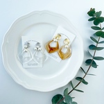 metal×clear　ピアス／イヤリング