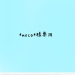 *moca*様専用です✧̣̥̇