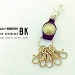 SALE！PATCH CONCHO keyholder / black