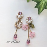 No.307 夜桜と月