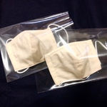 子ども用　立体マスク未完成　二枚セット