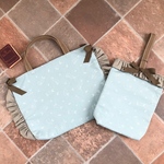 【入園入学】レッスンバッグ・シューズバッグセット女の子⋈ウサギ柄