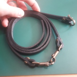 本革　高級　ショルダー　細いタイプ　バッグ　幅0.9㎝　ハンドメイド　紐　ひも