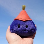 △ちゃん・パープル【帽子の色を選べます】