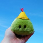 △ちゃん・ライトグリーン【帽子の色を選べます】