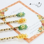 小さくて可愛いFlowerヘアピンセット(セットカラー変更)