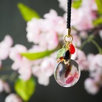 透かし金魚　ストラップ