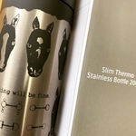 在庫1のみで終売【200mlブラック/レーザー彫刻】サーモステンボトル＊200mlタイプ