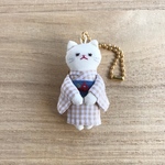 きもの猫のチャーム