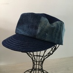 リメイクDENIMのワークキャップ（ブルー58~60）