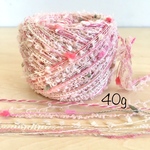 natural pink 引き揃え糸 40g
