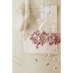 布花*紫陽花シャンデリアリース・アンティークピンク