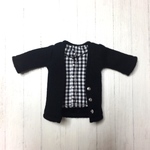 オビツ11サイズ服＊スタンドカラーシャツ&ロングカーディガン2点セット