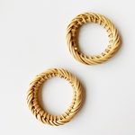 new!【2pcs】ラタンリングパーツ#05