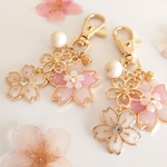 桜ゆらめく🌸春のキーホルダー