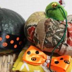 （送料無料）大人お洒落なハロウィンは如何です？☆ミニ座布団付き☆