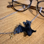 蝙蝠のグラスチェーン