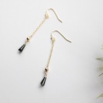 送料無料♪ミニブラック・チェーンアクセ