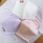 3色セット☆ちょこっとリバティ×ダブルガーゼの立体マスク