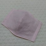 予約販売【特大】大人用立体マスク＊ベビーピンク無地＊