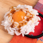 食品サンプル　卵かけご飯　ヘアゴム