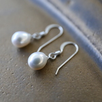 SILVER925 pearl pierce[kgf3251]