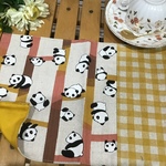 【再9】パンダA4❤️20×30両面可愛いランチョンマット