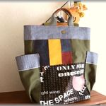 satorusan専用☆帆布のBOX型リュック♪