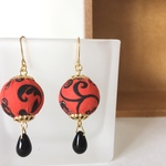 【ハロウィン限定】 布珠のピアス