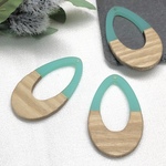 ウッド　アクリル　パーツ
