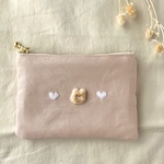 くまちゃんティッシュポーチ　🧸