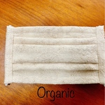 大人用　レースオーガニックプリーツマスク（ワイヤー入）