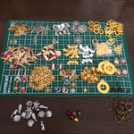 ハンドメイド 素材 福袋 大量 金属パーツ メタルパーツ