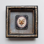 ＊inuzaさま専用＊[museum] 刺繍ブローチ (キツネ)