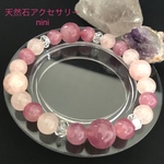 【再販】直球で恋愛サポートに特化！全てピンク色！　春色　恋する女性向けブレスレット＊マダガスカル産ローズクォーツ　モルガナイト　カット水晶　天然石　パワーストーンブレスレット　パワーストーン　ピンク