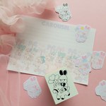 スタンプ☆ ani♡Яｺﾗﾎﾞ⑮☆ユニコーンとうさぎ