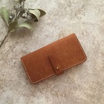 【特集掲載】『受注製作』レザーiPhone/Android 全機種対応 手帳型ケース flapbelt/BROWN