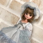 リカちゃんサイズ　22cmドールサイズ　アクア　フェアリー　ロリータ