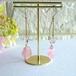 桜の花びらイヤリング・ピアス