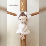バレエ発表会プレゼントに！白鳥の湖 オデット編みぐるみマスコット