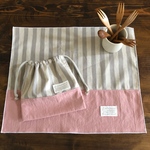  【オーダー品】お弁当&コップ袋、ナフキンセット