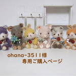 ohana-3511様専用ご購入ページ（2体分）