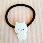 しろくまのヘアゴム