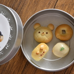 かわいいｃａｒｉｎｏｃａｎ４個セット　２ (くまメロン、にゃんだ、ベーグル、レモンケーキ)