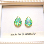 NEW♪オーロラしずくピアス