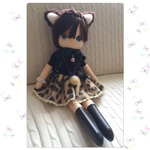 Les yeux bleus 60㎝ チョコ