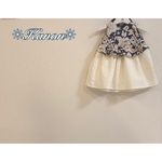 ●kari様専用●★レース＊フリルベビーワンピース✳８０🌼【送料無料】花柄