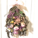 ❣️レビュー300感謝SALE❣️ドライフラワースワッグ　〜はるなごみからのプレゼント〜